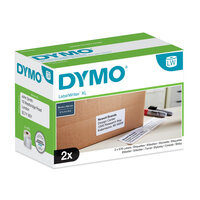 Dymo LW - Versandetiketten auf Großvolumenrolle - 102 x 59 mm - S0947420 - Weiß - Selbstklebendes Druckeretikett - Papier - Dauerhaft - Rechteck - LabelWriter
