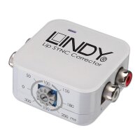 P-70449 | Lindy Lip Sync-Corrector - Audio-Verzögerungsbox | Herst. Nr. 70449 | Kabel / Adapter | EAN: 4002888704496 |Gratisversand | Versandkostenfrei in Österrreich