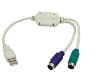 P-AU0004A | LogiLink Adapter USB - 2x PS/2 - 0,2 m - 2x 6-p Mini-DIN - USB A - Männlich - Weiblich - Grau | Herst. Nr. AU0004A | Kabel / Adapter | EAN: 4260113566961 |Gratisversand | Versandkostenfrei in Österrreich