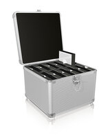 ICY BOX IB-AC628 - Suitcase case - Aluminium - Silber - 2.5,3.5 Zoll - 240 mm - 200 mm