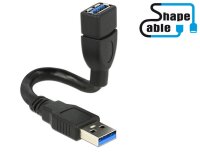 P-83713 | Delock ShapeCable - USB-Verlängerungskabel - USB Type A (W) bis USB Type A (M) | Herst. Nr. 83713 | Kabel / Adapter | EAN: 4043619837137 |Gratisversand | Versandkostenfrei in Österrreich