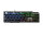 MSI VIGOR GK50 ELITE BOX WHITE - Volle Größe (100%) - USB - Mechanischer Switch - QWERTZ - RGB-LED - Schwarz - Metallisch