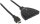 Manhattan 4K 3-Port HDMI-Switch - 4K@60Hz - Stromversorgung über USB - integriertes Kabel - schwarz - HDMI - Schwarz - Kunststoff - 60 Hz - 10 m - 480i,480p,576i,576p,720p,1080i,1080p