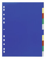 Durable 6747-27 - Numerischer Registerindex - Polypropylen (PP) - Blau - Porträt - A4