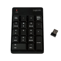 LogiLink ID0120 - RF Wireless - Notebook - 2.4 GHz - 10 m - Schwarz - USB