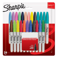 P-1940862 | Sharpie Fine - 24 Stück(e) - Mehrfarben - Feine Spitze - Grau - Mehrfarben - Rund - Fein | 1940862 | Büroartikel