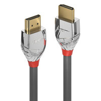 P-37870 | Lindy 37870 0.5m HDMI Type A (Standard) HDMI Type A (Standard) Schwarz - Silber HDMI-Kabel | 37870 | Zubehör