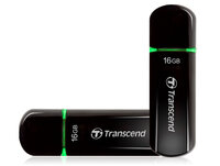 P-TS16GJF600 | Transcend JetFlash 600 - 16 GB - USB Typ-A - 2.0 - Kappe - 10,3 g - Schwarz | TS16GJF600 | Verbrauchsmaterial