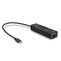 P-43249 | Lindy USB 3.1 Hub & Gigabit Ethernet Adapter - Netzwerk-/USB-Adapter - USB 3.1 Gen 1 | 43249 | Zubehör