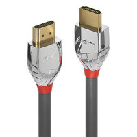 P-37874 | Lindy 37874 5m HDMI Type A (Standard) HDMI Type A (Standard) Grau - Silber HDMI-Kabel | 37874 | Zubehör