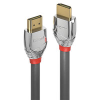 P-37876 | Lindy 37876 10m HDMI Type A (Standard) HDMI Type A (Standard) Grau HDMI-Kabel | 37876 | Zubehör