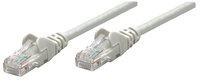 Intellinet Premium Netzwerkkabel - Cat6a - S/FTP - 100% Kupfer - Cat6a-zertifiziert - LS0H - RJ45-Stecker/RJ45-Stecker - 0,25 m - grau - 0,25 m - Cat6a - S/FTP (S-STP) - RJ-45 - RJ-45 - Grau