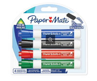 Paper Mate Whiteboard Marker Rundspitze 4er F Blister