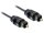 Delock Digitales Audio-Kabel (optisch) - TOSLINK (M) - TOSLINK (M) - 2 m - Schwarz