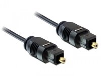 Delock Digitales Audio-Kabel (optisch) - TOSLINK (M) - TOSLINK (M) - 1 m - Schwarz