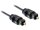 Delock Digitales Audio-Kabel (optisch) - TOSLINK (M) - TOSLINK (M) - 1 m - Schwarz