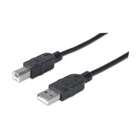 P-337779 | Manhattan Hi-Speed - USB-Kabel - USB Typ B, 4-polig (M) bis USB (M) | 337779 | Zubehör