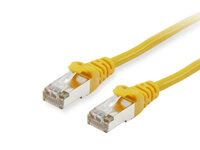 Equip 605561. Kabellänge: 2 m, Kabelstandard: Cat6, Kabelschirmung: S/FTP (S-STP), Anschluss 1: RJ-45, Anschluss 2: RJ-45, Beschichtung Steckerkontakte: Gold, Datenübertragungsrate: 1000 Mbit/s