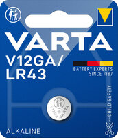 Varta V 12 GA - Einwegbatterie - Alkali - 1,5 V - 1 Stück(e) - 70 mAh - Silber