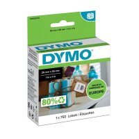Dymo LW-Vielzwecketiketten 25 x 25 mm 750 St. - Etiketten/Beschriftungsbänder