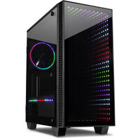 P-88881315 | Inter-Tech X-608 Infinity Micro - Tower - PC - ITX - uATX - Glas - Gaming - Blau - Grün - Rot | 88881315 | PC Komponenten