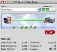 P-NEYM1 | NCP Secure Entry Mac Client f/ Mac OS X - 1-9u...