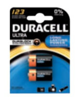 Duracell Ultra 123 BG2 - Einwegbatterie - CR123A - Lithium - 3 V - 2 Stück(e) - Schwarz - Orange
