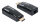 Manhattan 1080p HDMI over Ethernet Extender Kit in kompaktem Format - HDMI-Signalverlängerung mit 1080p@60Hz bis zu 60 m über ein einzelnes Cat6-Netzwerkkabel - Sender- und Empfängermodul - Power over Cable - ultrakompaktes Format - schwarz - AV-Sender &