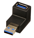 P-71260 | Lindy USB 3.0 90 Degree Down Type A Male to A Female Right Angle Adapter - USB-Adapter - 9-polig USB Typ A (M) | Herst. Nr. 71260 | Kabel / Adapter | EAN: 4002888712606 |Gratisversand | Versandkostenfrei in Österrreich