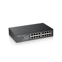 P-GS1100-16-EU0103F | ZyXEL GS1100-16 - Unmanaged - Gigabit Ethernet (10/100/1000) - Rack-Einbau - Wandmontage | Herst. Nr. GS1100-16-EU0103F | Netzwerkgeräte | EAN: 4718937614066 |Gratisversand | Versandkostenfrei in Österrreich