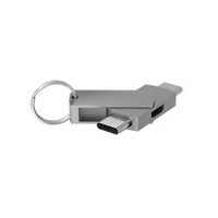 TerraTec 272986 - USB Type-C - USB Type-C - Micro-USB - Silber