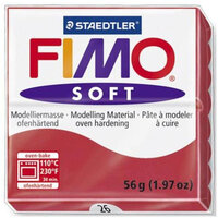 STAEDTLER FIMO soft - Knetmasse - Rot - 110 °C - 30 min - 56 g - 55 mm