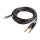 Monkey Banana Solid Link Kabel 2x6.3 mono/3.5 stereo/200cm - Kabel - Audio/Multimedia
