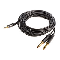 Monkey Banana Solid Link Kabel 2x6.3 mono/3.5 stereo/500cm - Kabel - Audio/Multimedia