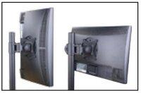 P-ICA-LCD-482-D | Techly Schreibtischhalterung für 2...