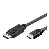 Techly Konverterkabel DisplayPort 1.1 auf HDMI, schwarz, 2 m