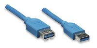 P-ICOC-U3-AA-30-EX | Techly USB3.0 Verlängerungskabel Stecker Typ A - Buchse Typ A, Blau 3 m | Herst. Nr. ICOC-U3-AA-30-EX | Kabel / Adapter | EAN: 8057685304932 |Gratisversand | Versandkostenfrei in Österrreich