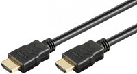 Techly HDMI Kabel High Speed mit Ethernet, schwarz, 2 m
