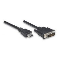 P-ICOC-HDMI-D-018 | Techly HDMI zu DVI-D Anschlusskabel, schwarz, 1,8 m | Herst. Nr. ICOC-HDMI-D-018 | Kabel / Adapter | EAN: 8057685304611 |Gratisversand | Versandkostenfrei in Österrreich