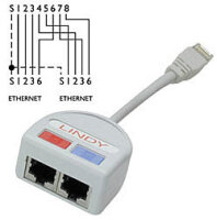 P-34002 | Lindy Port Doubler UTP 2 x Fast Ethernet...