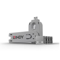 P-40454 | Lindy USB Port Schloss 4 Stueck mit Schlüssel Code Weiß - Kabel | Herst. Nr. 40454 | Sicherheitstechnik | EAN: 4002888404549 |Gratisversand | Versandkostenfrei in Österrreich