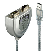 P-42889 | Lindy USB RS232 Konverter 2 Port - Kabel | 42889 | Zubehör
