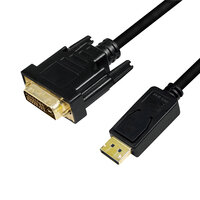 P-CV0132 | LogiLink CV0132 - 3 m - DisplayPort - DVI - Männlich - Männlich - Gold | CV0132 | Zubehör