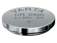 P-06450101401 | Varta CR 2450 - Einwegbatterie - Lithium - 3 V - 1 Stück(e) - 570 mAh - 5 mm | 06450101401 | Zubehör