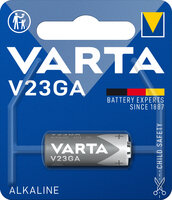 P-04223101401 | Varta V 23 GA - Einwegbatterie - Alkali - 12 V - 1 Stück(e) - 50 mAh - Blau - Silber | 04223101401 | Zubehör