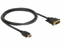 P-85652 | Delock 85652 - 1 m - HDMI Typ A (Standard) - DVI - Männlich - Männlich - Gerade | Herst. Nr. 85652 | Kabel / Adapter | EAN: 4043619856527 |Gratisversand | Versandkostenfrei in Österrreich