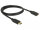 P-83809 | Delock 83809 - 1 m - DisplayPort - DisplayPort - Männlich - Weiblich - Nickel/Gold | 83809 | Zubehör