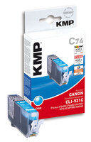 KMP C74 - Cyan - Canon Pixma IP 3600 Canon Pixma IP 4600 Canon Pixma IP 4600 X Canon Pixma IP 4700 Canon Pixma... - 1 Stück(e) - Tintenstrahldrucker - Box