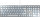 P-JK-1610DE-1 | Cherry KC 6000 SLIM für MAC Kabelgebundene Tastatur - Silber/ Weiß - USB (QWERTZ - DE) - Volle Größe (100%) - USB - QWERTZ - Silber | JK-1610DE-1 | PC Komponenten