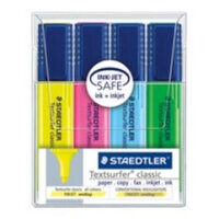 STAEDTLER Textsurfer 364 WP4 - 4 Stück(e) - Blau - Grün - Pink - Gelb - Meißel - Mehrfarben - Multi - Polypropylen (PP)